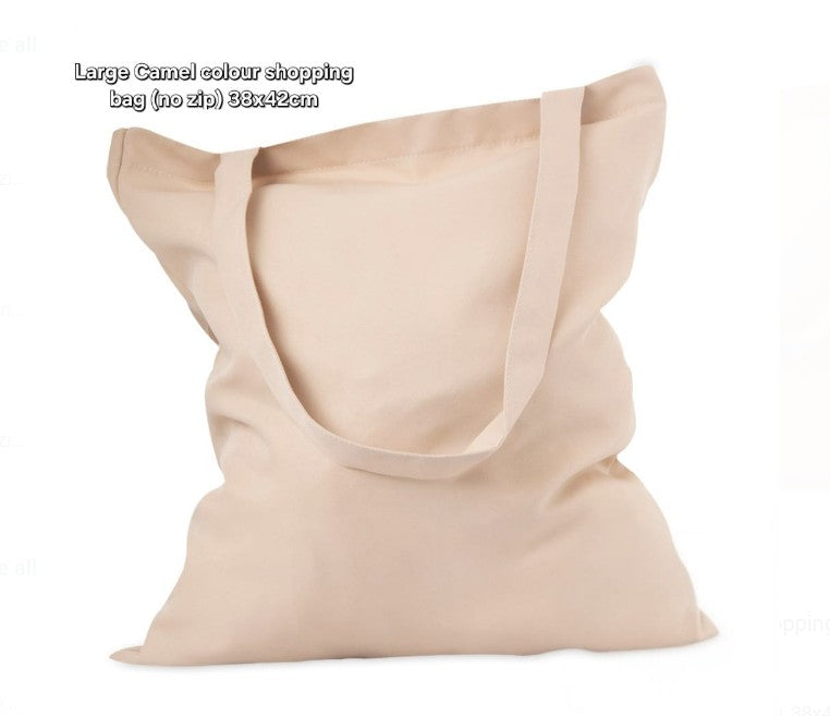 Shopping Bags_ Camel Colour