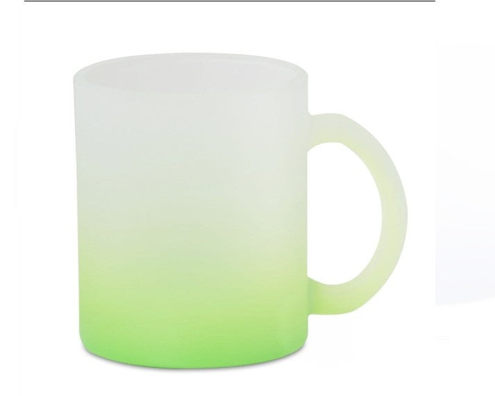 Two Tone Glass Mugs_Green