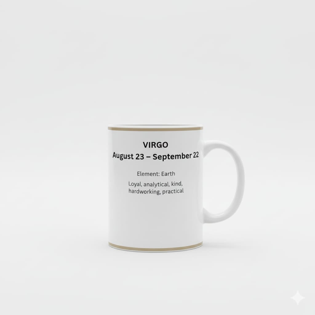 Star Sign Virgo Mug