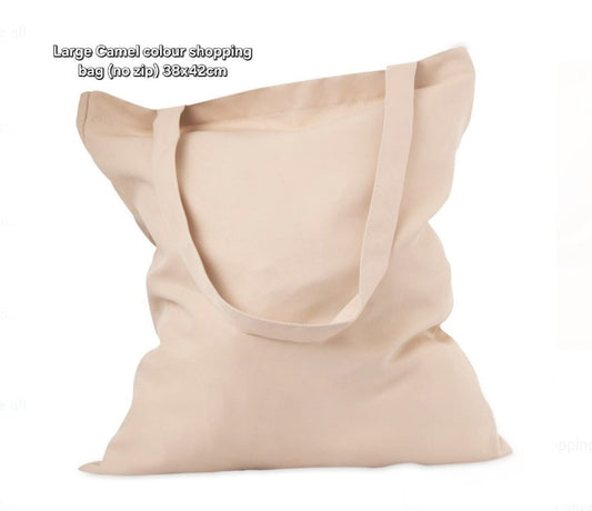Shopping Bags_ Camel Colour