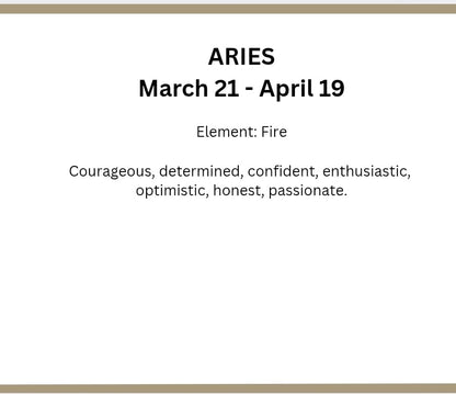 Star Sign Aries Mug