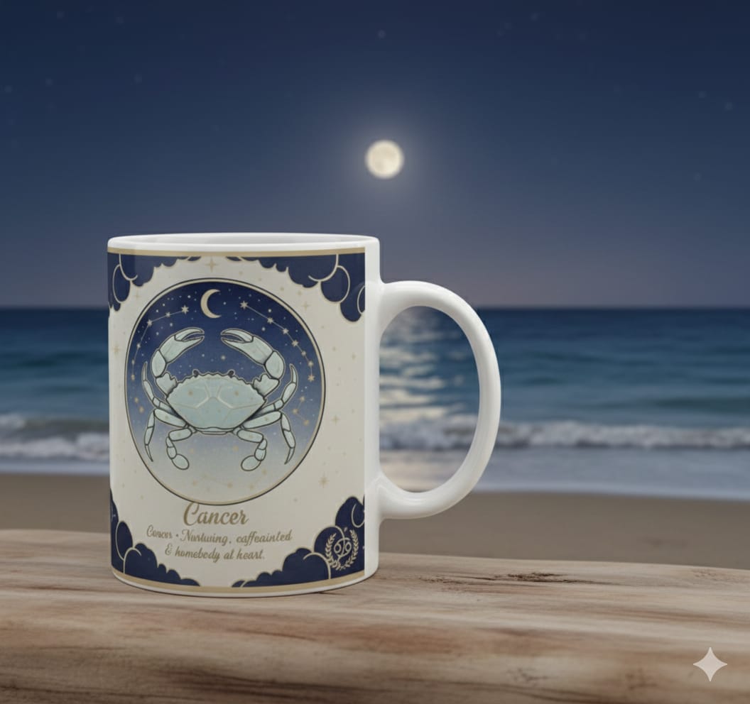 Star Sign Cancer Mug