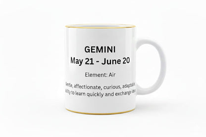 Star Sign Gemini Mug