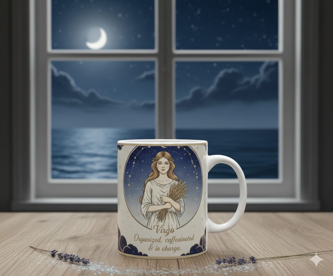 Star Sign Virgo Mug