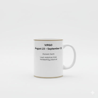 Star Sign Virgo Mug
